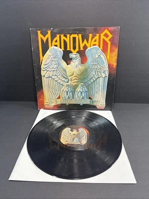 Manowar - Battle Hymns LP - Liberty Records LT-51125 1982 - Image 1 of 4