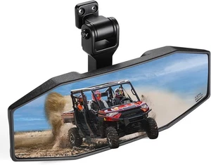KEMIMOTO Rear View Mirror Tool free Adjustable Compatible with Polaris Ranger 10 - Bild 1 von 9