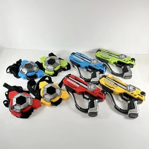 Ivoxex 4 Player Laser Tag Set- Laser Guns & Digital Score Display Vests- TESTED - Picture 1 of 9