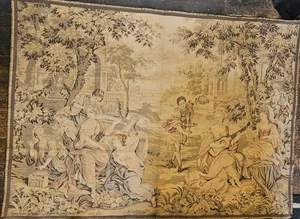 Antiker französischer Wandteppich Aventures de Telemaque dapres Rubens. - Bild 1 von 8