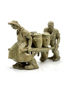 André Rozay wichtige Gruppe Salonträger Volkskunst La Borne - Bild 1 von 12