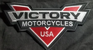 Victory Motorcycles Embroidered approx Patch 6x11" - Picture 1 of 4