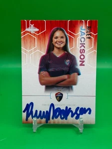 RILEY JACKSON 2023 PARKSIDE NWSL VOLUME 2 RED HEX AUTO #SS-RJ #/99 NC COURAGE - Bild 1 von 2