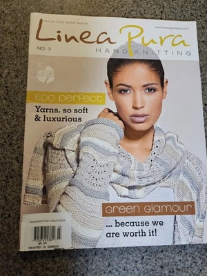 Lana Grossa Linea Pura Knitting Pattern Book #3 - Image 1 of 4