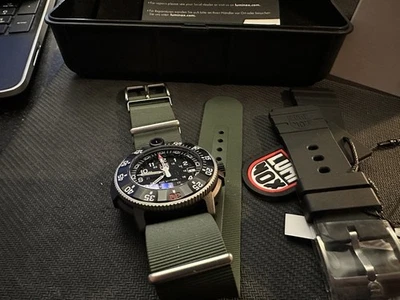 Luminox Navy SEAL Original 3001 Heritage, Dive Watch, 43 mm W/ NATO Style Strap - Image 1 of 4