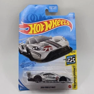 Hot Wheels 2016 Ford GT Race HW Speed Graphics Read Description - Picture 1 of 3