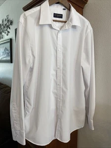 Soft Business White Button Down Shirt. Men’s XL TALL. - Picture 1 of 9