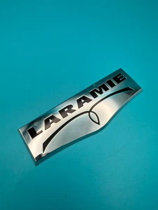 OEM 2009 - 2017 Dodge Ram LARAMIE Emblem 1500 2500 3500 Badge Logo 68001724AA - Picture 1 of 6