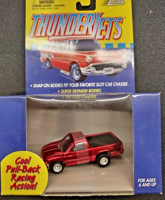 Camión Dodge Ram Johnny Lightning ThunderJet CH/RD coche retroceso HO nuevo PM2-13 Foto 1 de 2