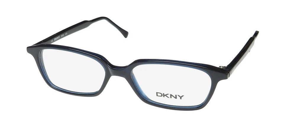 DKNY 6804 EYEGLASSES PLASTIC FULL-RIM BLUE ITALY WOMENS 424 47-16-140