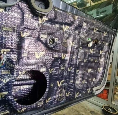 Schalldämmung Set für 2 Türen Alubutyl Anti Dröhn Vibration Dämmmatte Auto Boot - Bild 1 von 4