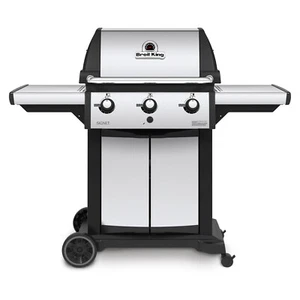 Broil King Signet 320 3-Burner Grill on 2-Wheel Cart, 25.5in., Propane - Picture 1 of 1