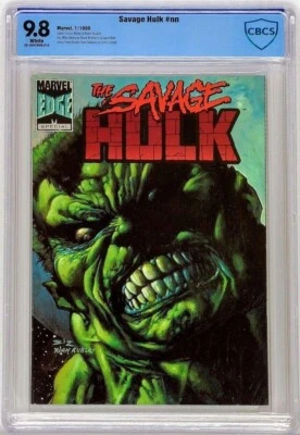 Savage Hulk #1 Marvel 1996 CBCS 9.8 One-Shot Equals Top CGC Grade - Image 1 of 4