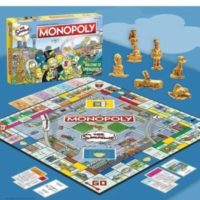 The Simpsons Monopoly Collector's Edition Board Game - Image 1 of 4