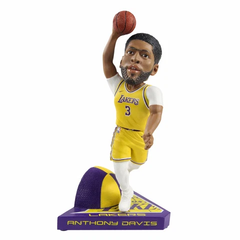 Anthony Davis Los Angeles Lakers Dynamic Duo Bobblehead NBA Basketball Cover