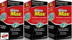 Dexatrim Dexatrim Max Complex 7 Dietary Supplement Capsules, 60 caps (Pack of 3)