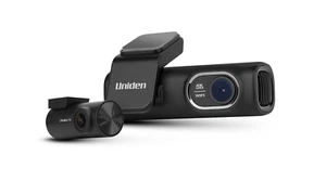 UNIDEN DASH VIEW® SXR 4K SMART DASH CAM WITH FULL HD REAR VIEW CAMERA - Picture 1 of 5
