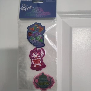 EPCOT Flower & Garden 2019 3 Pack Patches It's Scent-sational! - Picture 1 of 5