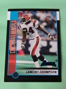 2002 Bowman Football Card #209 Lamont Thompson Rookie - Cincinnati Bengals - Picture 1 of 2