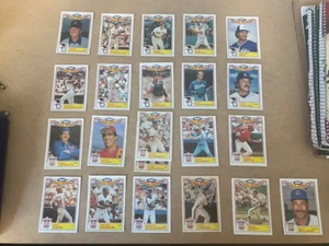 1988 Topps Baseball Glossy All-Stars Partial Complete Set - 21/22 (Plus 20 Dups) - Picture 1 of 3