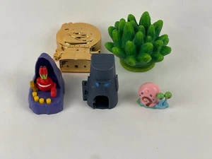 2008 2012 2014 Spongebob Squarepants Figures Houses Toys Burger King Mcdonalds - Picture 1 of 3