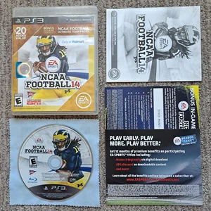 **COMPLETE CIB** Walmart Edition NCAA College Football 14 2014 PlayStation 3 PS3 - Picture 1 of 3