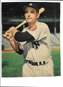 Nueva York Yankees GENE WOODLING FOTO revista imagen 1952 foto de béisbol - Imagen 1 de 1