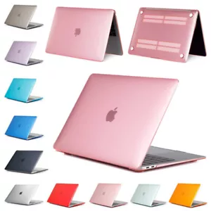 Funda delgada cristal a prueba de golpes para portátil Macbook Pro 14" 16" M4 2024 Air 13 pulgadas - Imagen 1 de 61