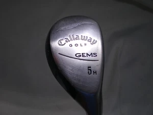Women Callaway GEMS 5 5h Hybrid Aldila Graphite Lady Flex 40.5" - Picture 1 of 5