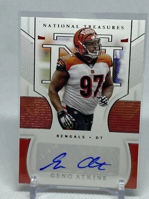 2020 National Treasures Rookie Signatures Jedrick Wills SP /99 #116 RC Autograph - Image 1 of 3