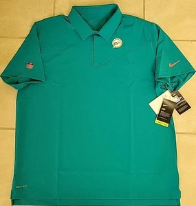 Nike Miami Dolphins Throwback Logo Poloshirt Herren 3XL neu mit Etikett $ 80 DD1921-441 UPF - Bild 1 von 12