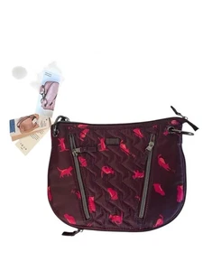 NWT LUG Swivel - Cats Orchid Crossbody Bag Removable Shoulder Strap - Picture 1 of 11