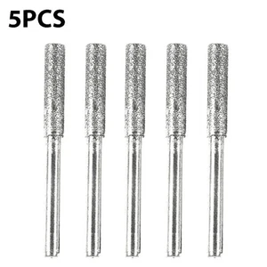 4MM Diamond Grinding Burr Set 5 Pieces for Electric Chain Saw Sharpening - Picture 1 of 8