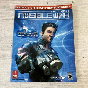 Prima Games Deus Ex Invisible War Juego Oficial Guía de Estrategia Tapa blanda 2003 - Imagen 1 de 7