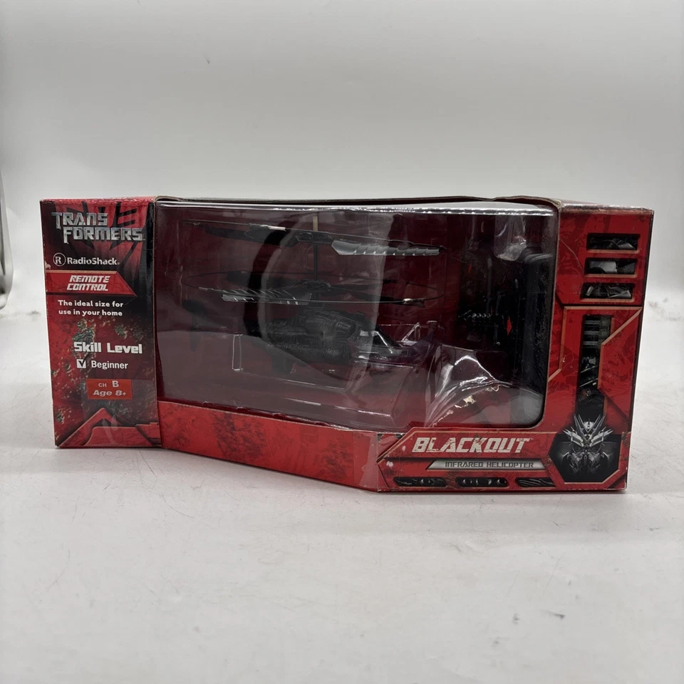 Radio Shack Transformers Blackout Remote Control Helicopter - NEW in Box - Image 1 of 4