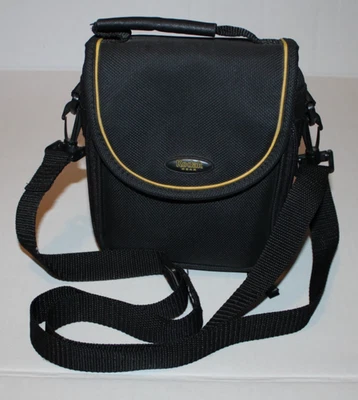 Bolsa de nailon negra para cámara Kodak Gear correa extraíble ajustable 7 x 6 x 3 Foto 1 de 4