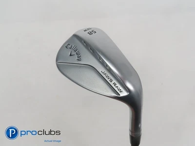 Nice Callaway JAWS RAW 58*(12*) WEDGE W-Grind - Catalyst Stiff Flex Graph 384414 - Image 1 of 4