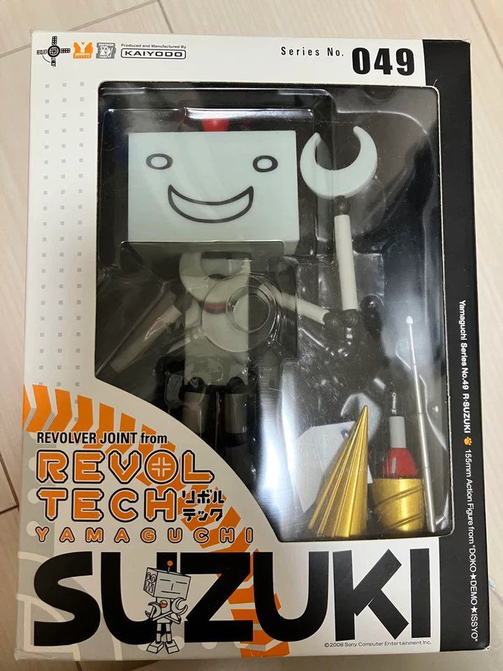 Figura de acción Revoltech Yamaguchi No.49 Suzuki Doko Demo Issyo Kaiyodo Japón Foto 1 de 3