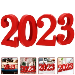4 Pcs Digital Decorative Ornaments Party Table Decorations Anniversary - Picture 1 of 12