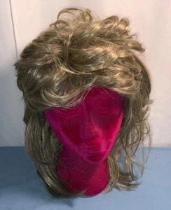 Shag Erdbeerblond Lange Perücke Farrah Fawcett Style Verstellbar - Bild 1 von 7