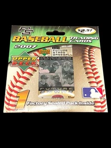NEU 2007 Upper Deck Future Stars Baseball 4 Karten Pack - Bild 1 von 2