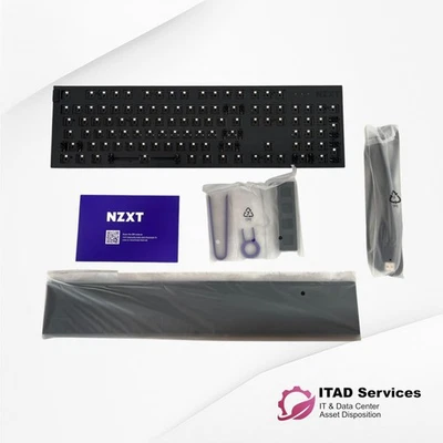 NZXT KD-1FSNA-BZ Function BLACK ANSI 104 KEY Mechanical Keyboard *NO KEYCAPS*