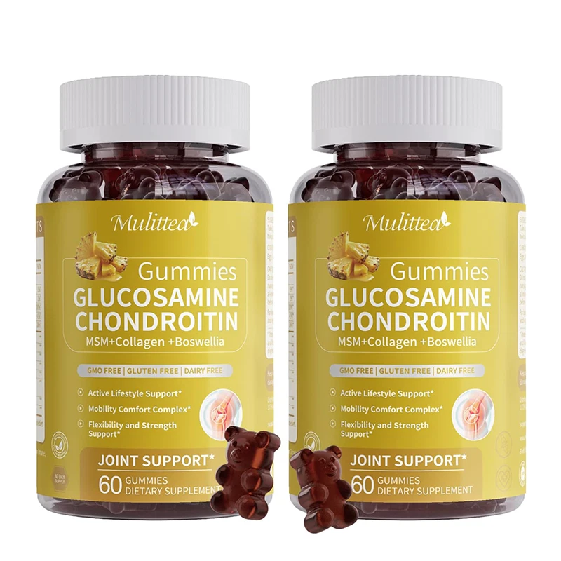 Glucosamine Chondroitin MSM + Collagen - Extra Strength Joint Support Supplement - Изображение 1 из 4