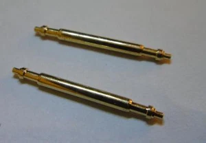 Gold color spring bar pins (fits) Rolex 68278 midsize President Datejust 21mm - Picture 1 of 1