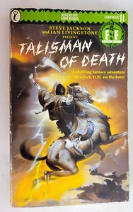 Fighting Fantasy Gamebook 11  Talisman of Death Green Banner Puffin - Bild 1 von 7
