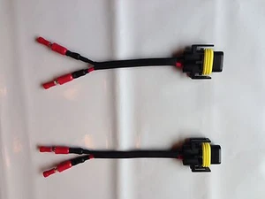 H11 H9 H8 Bulb Socket Connector x 2 SPOT LIGHT/FOG LIGHT, CHEAPEST ON EBAY - Picture 1 of 2