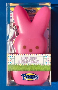 Nuevo ALTAVOZ BLUETOOTH PEEPS LIGHT UP ROSA CONEJITO CONEJO divertido CESTA DE PASCUA STUFFER - Imagen 1 de 4