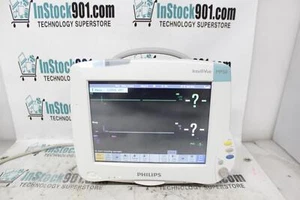 Philips IntelliVue MP50 monitor paziente - ECG SPO2 NBP PRESS TEMP CO2 - Foto 1 di 6