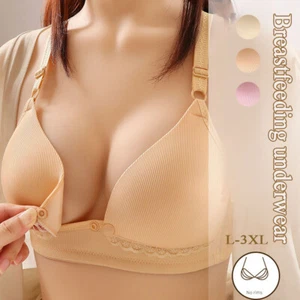 Women Nursing Bra Breastfeeding Maternity Bra Pregnancy Underwear Pregnant Bra - Picture 1 of 20