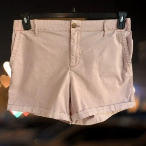 Pantalones Cortos Chinos Informales Old Navy Para Mujer Rosa Polvo Talla L - Imagen 1 de 8